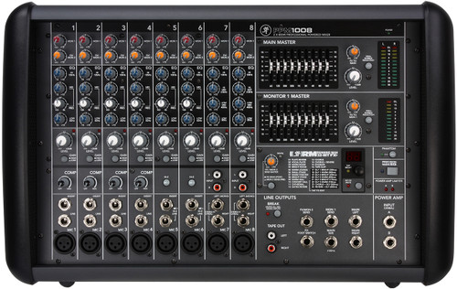 Mackie PPM1008 8-Channel 1600W Powered Mixer (Discontinued)