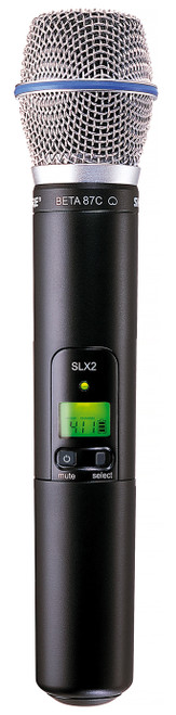Shure SLX24/BETA87C Handheld Wireless Microphone System (Discontinued)