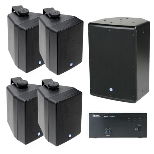 Atlas Sound APAKSMS Amplifier and Surface Mount Speaker Package System (Discontinued)