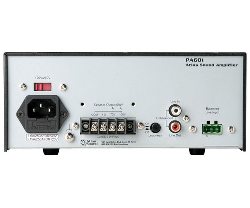 Atlas Sound APAKSMS Amplifier and Surface Mount Speaker Package System (Discontinued)