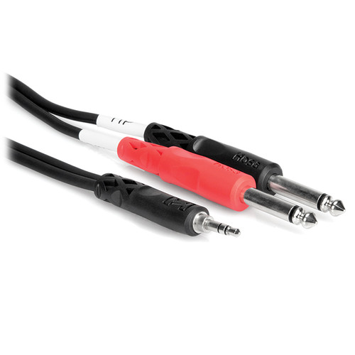 Hosa CMP-159 Stereo Breakout Audio Cable - 10ft