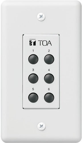 TOA ZM-9001 Remote Control Switch Panel