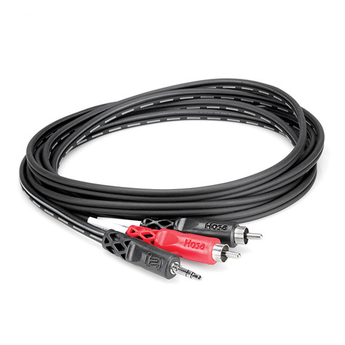 Hosa CMR-206 Stereo Breakout Audio Cable - 6ft