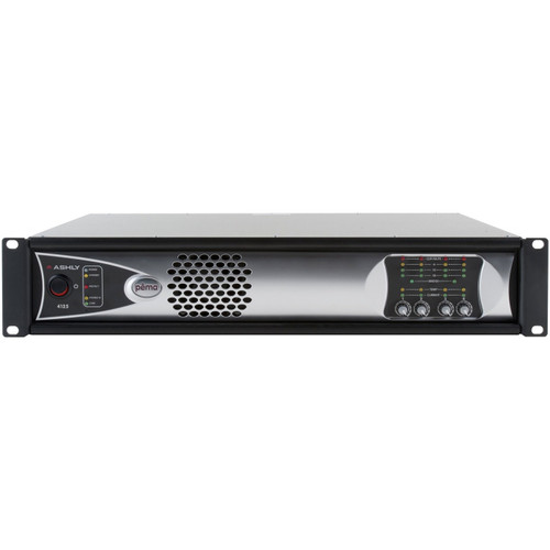 Ashly Audio Pema 4125 4-Channel Power Amplifier 4 x 125W @ 4 ohms with Protea DSP