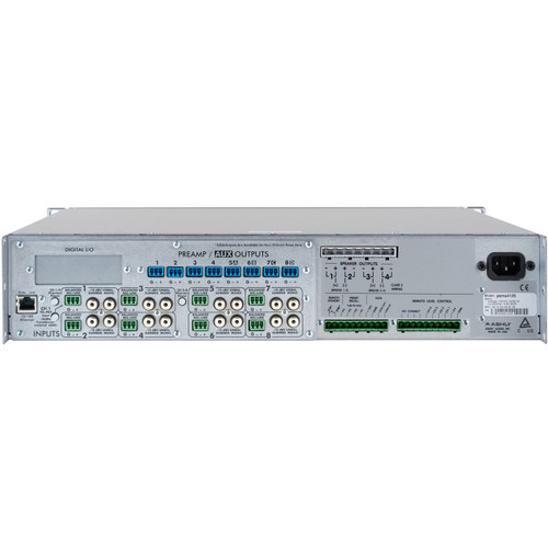 Ashly Audio Pema 4125 4-Channel Power Amplifier 4 x 125W @ 4 ohms with Protea DSP
