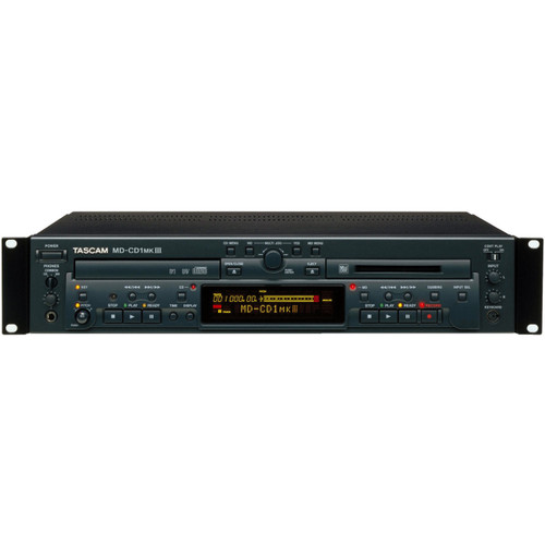 Tascam MD-CD1MKIII MiniDisc Recorder and CD Player (Discontinued)