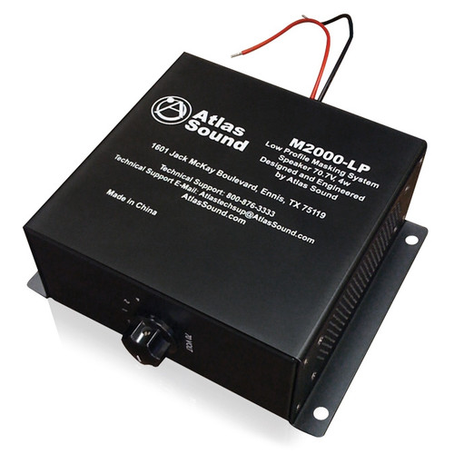 AtlasIED M2000-LP Dual 2"x4" Low Profile Sound Masking Speaker System with 70 Volt Transformer