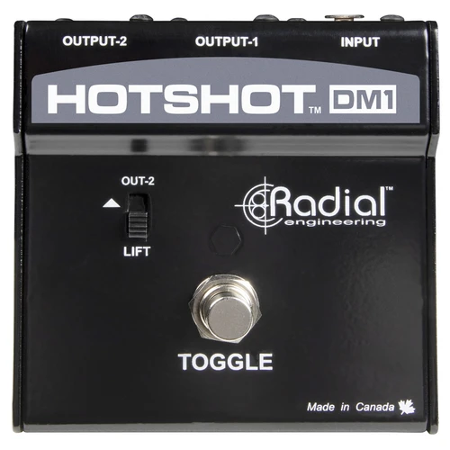 Radial Engineering HotShot DM-1 Stage Mic Toggle