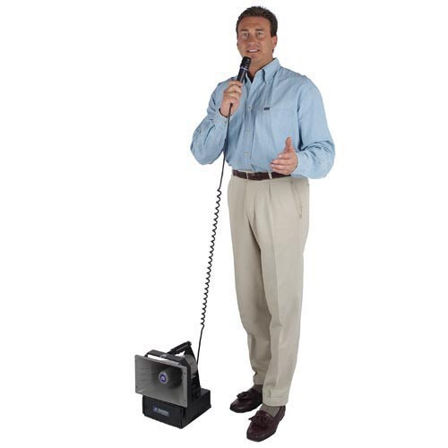 AmpliVox SW632 Deluxe Wireless Half-Mile Hailer Kit with Headset and Lapel Microphone