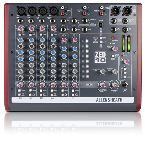 Allen & Heath ZED-10 Multi-Purpose Mini Mixer