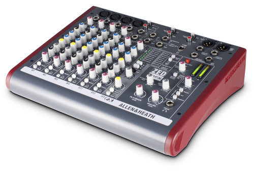 Allen & Heath ZED-10FX Mini Mixer Built In FX Processor with TAP Tempo Delay Settings