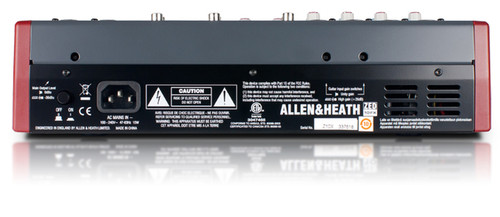 Allen & Heath ZED-10FX Mini Mixer Built In FX Processor with TAP Tempo Delay Settings