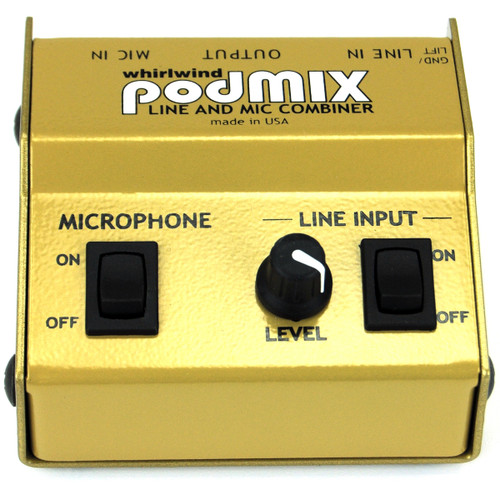 Whirlwind podMIX Passive Microphone Mixer