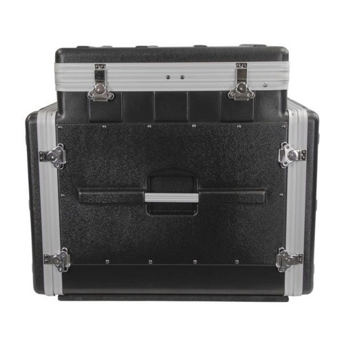 Gator GRC-12X10 PU 12U Top, 10U Side Mobile Audio Pop-Up Console Rack with Casters