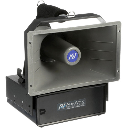 JY Sound SW637 Wireless Half-Mile Hailer Megaphone Kit with Dual Speakers and Wireless Handheld Microphone