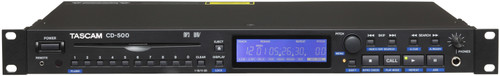 Tascam CD-500 Single Rackspace CD Player (Discontinued)