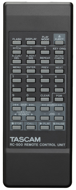 Tascam CD-500 Single Rackspace CD Player (Discontinued)