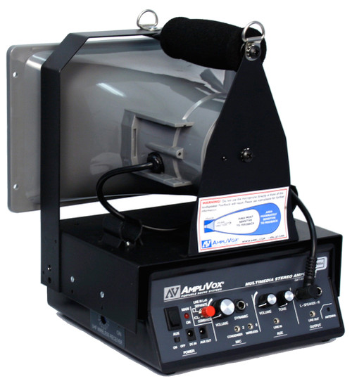 AmpliVox SW640 Wireless Half-Mile Hailer Kit with Headset and Lapel Microphone