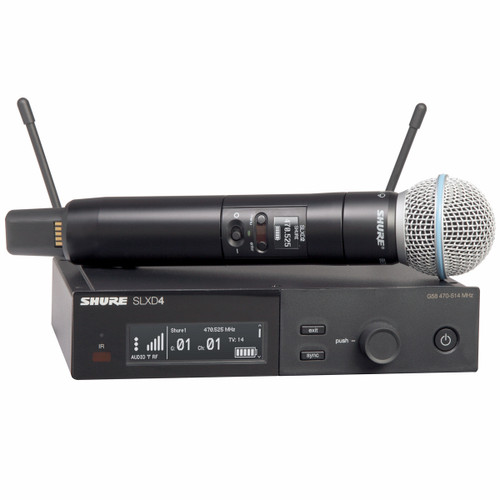 Shure SLXD24/B58 Handheld Wireless Microphone System (Discontinued)