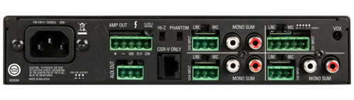 Conference Room Sound System with 4 JBL Control 26CT In-Ceiling Loudspeakers and Mixer Amplifier