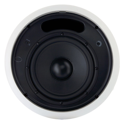 Auditorium Sound System with SD4 Ceiling Speaker Arrays QSC Subwoofers and Rolls Mixer