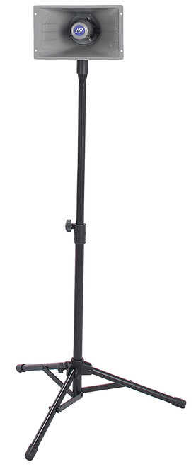 AmpliVox SW660 Wireless Quad Horn Half-Mile Hailer Kit with Headset and Lapel Microphone