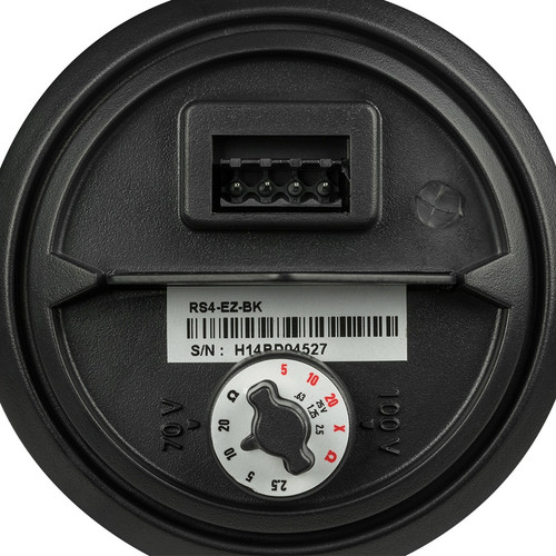 SoundTube RS4-EZ 4" Full-Range Open-Ceiling Pendant Speaker - Black