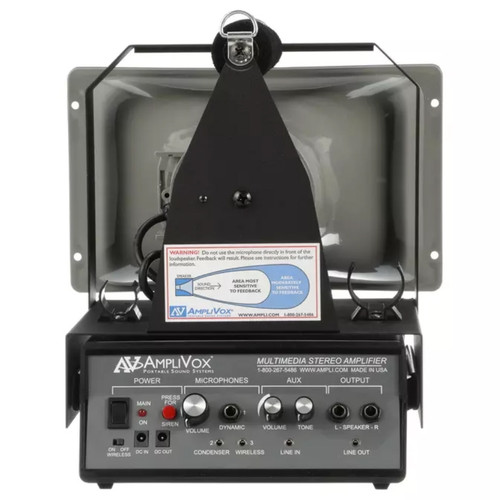 JY Sound S610A 50W Half-Mile Hailer with 5ft Wired Microphone