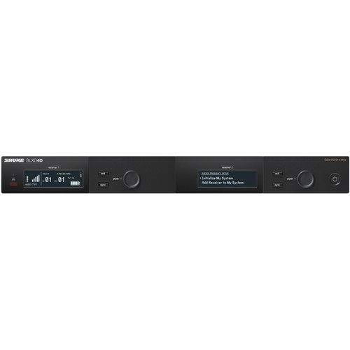 Shure SLXD24D/SM58 Dual Channel Handheld Wireless Microphone System (Discontinued)