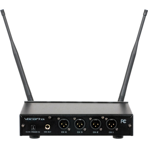 VocoPro Digital-Quad-Conference 4-Channel UHF Digital Wireless Conference System