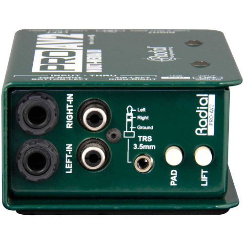 Radial Engineering ProAV2 Stereo Passive Multimedia Direct Box