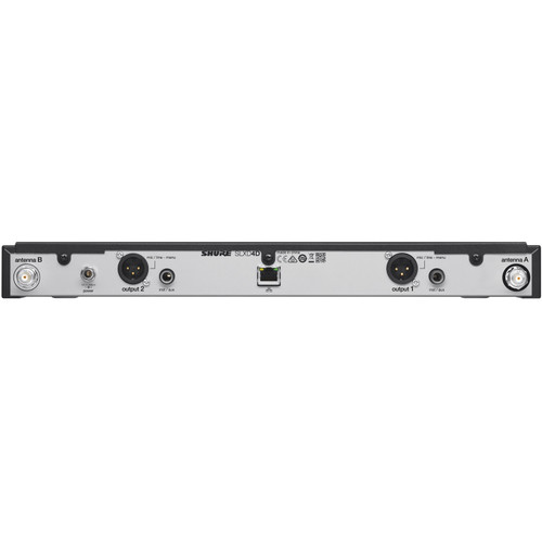 Shure SLXD4D Dual Channel Digital Wireless Receiver (Discontinued)
