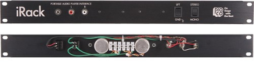 ProCo iRack Portable Audio Player Interface Rack Panel