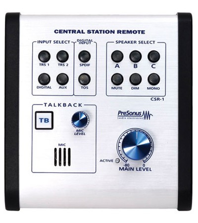 PreSonus CSR1 Central Station Remote Control for Central Station Studio Monitoring Interface (Discontinued)