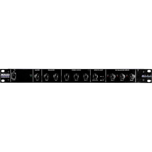 ART MX622 6-Channel Personal Stereo Mixer with EQ and Effects Loop (Discontinued)