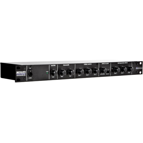 ART MX622 6-Channel Personal Stereo Mixer with EQ and Effects Loop (Discontinued)