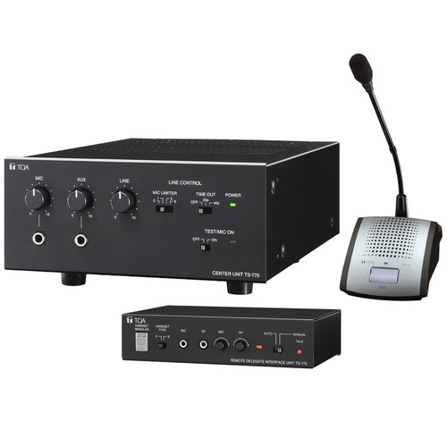 TOA TS-770 Series Portable Conference and Meeting System (Discontinued)