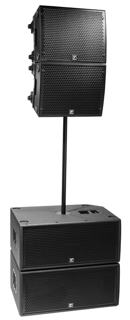Yorkville PSA1/PSA1S-2 Compact Full Range Active Line Array Loudspeaker Package