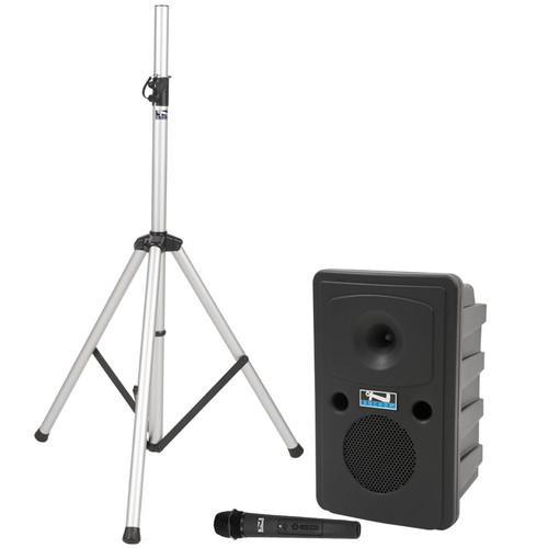Anchor Audio GG-BP1 Go Getter 2 Basic Package Portable Sound System with Built-in Bluetooth and 1 Wireless Microphone (Discontinued - see Go Getter System 1)
