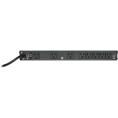 Middle Atlantic PDLT-815RV-RN 1U Rackmount 8 Outlet 15 Amp 2-Stage Surge Protector and Light