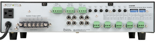 Stadium Sound System with 3 Community All-Weather Loudspeakers and Atlas Sound Mixer Amplifier