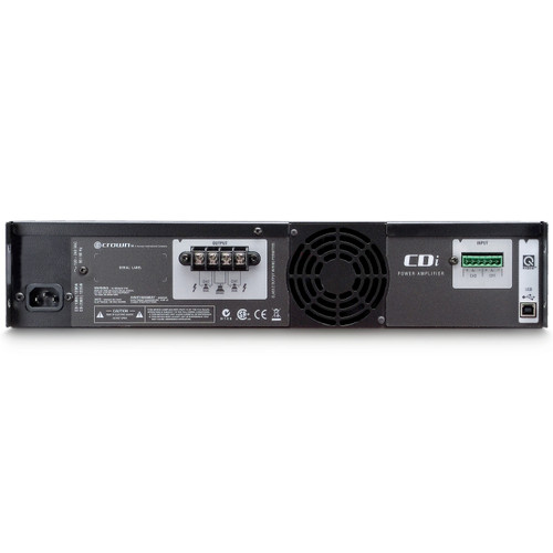 Public Address Sound System with 3 Atlas Sound Wide Dispersion Reflex Sound Horns, Crown Power Amplifier and Bluetooth Adapter (Discontinued Components)