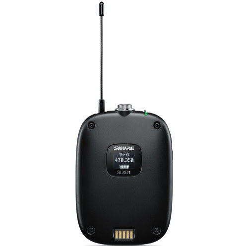 Shure SLXD14/98H Wireless Clip-On Instrument Microphone System (Discontinued)