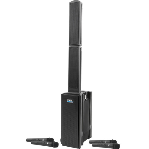 Anchor Audio BEA-QUAD Beacon 2 Basic Package Portable Sound System with Built-in Bluetooth, Wireless AIR Transmitter and 4 Wireless Microphones (Discontinued)