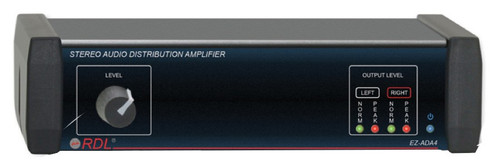 RDL EZ-ADA4 Stereo Audio Distribution Amplifier