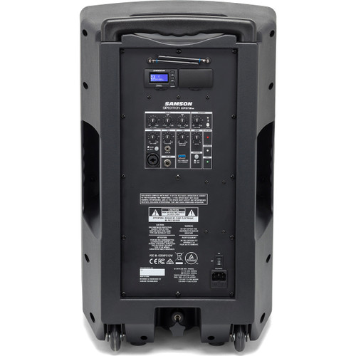 Samson Expedition XP312w Rechargeable Portable PA with Handheld Wireless System and Bluetooth