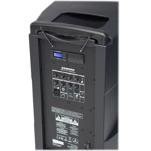 Samson Expedition XP312w Rechargeable Portable PA with Handheld Wireless System and Bluetooth