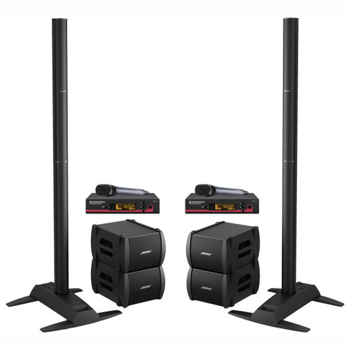 Bose Band Sound System with 2 L1 Model II Systems with 4 B1 Bass Modules and Wireless Microphone System (Discontinued)