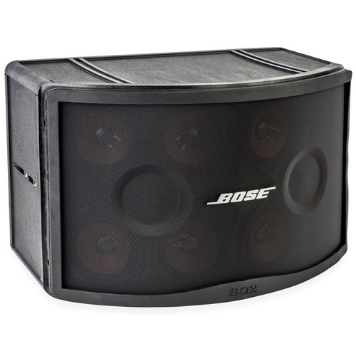 Bose Gymnasium System with 2 802 Series IV Loudspeakers MB4 Modular Bass Loudspeaker and Crown XLS 2002 Amplifier (Discontinued Components)