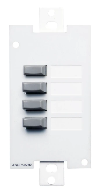 Ashly Audio WR-2 Multi-Function Wall Network Remote Volume Control